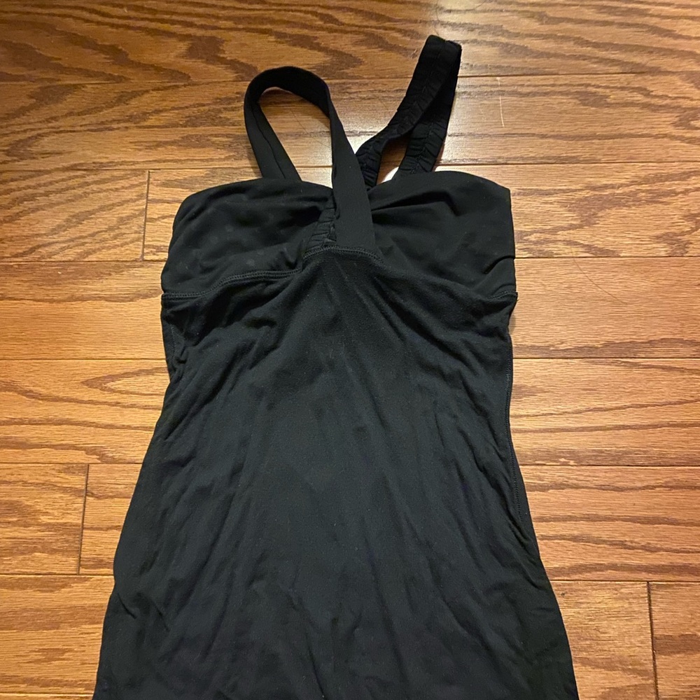 Black lululemon top. Size 4